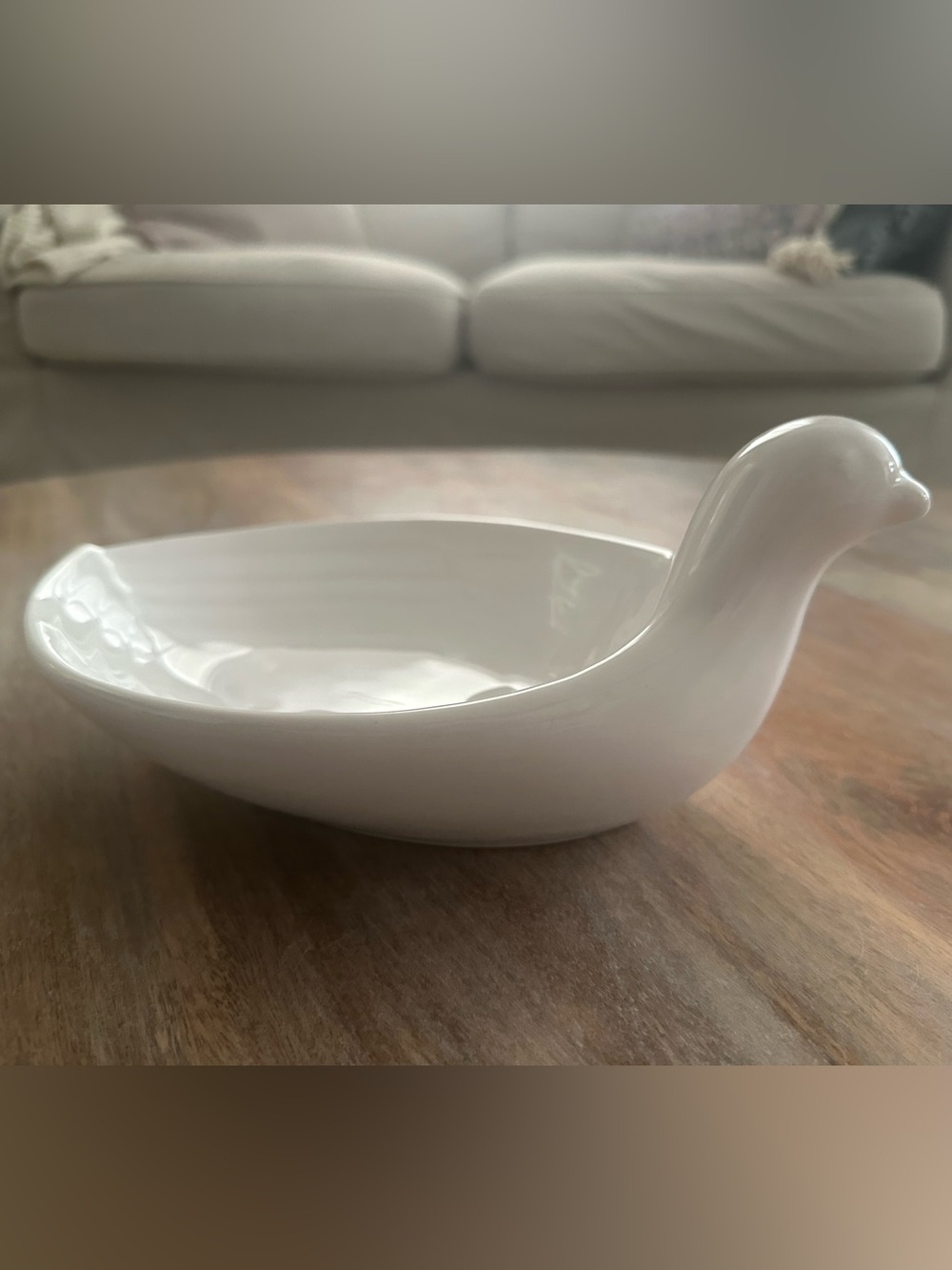 Vintage Swedish Dove Catchall Bowl by Åke Grunditz for Guldkroken
